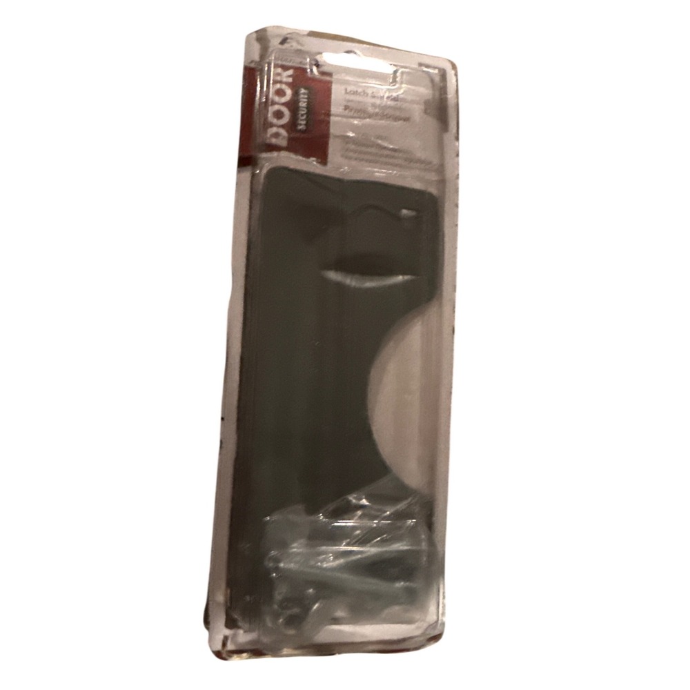 Prime-Line U 9500 Latch Shield Gray Steel Security Guard Outward Opening Door